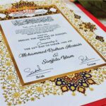 Luxury Customized Red Premium Nikah Booklet Marriage Certificate | Bangladesh - Image 5