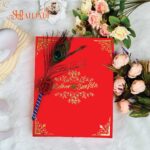Luxury Customized Red Premium Nikah Booklet Marriage Certificate | Bangladesh - Image 3