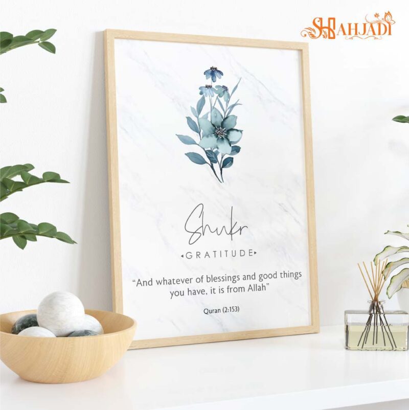 Islamic Calligraphy Canvas Wall Decor
