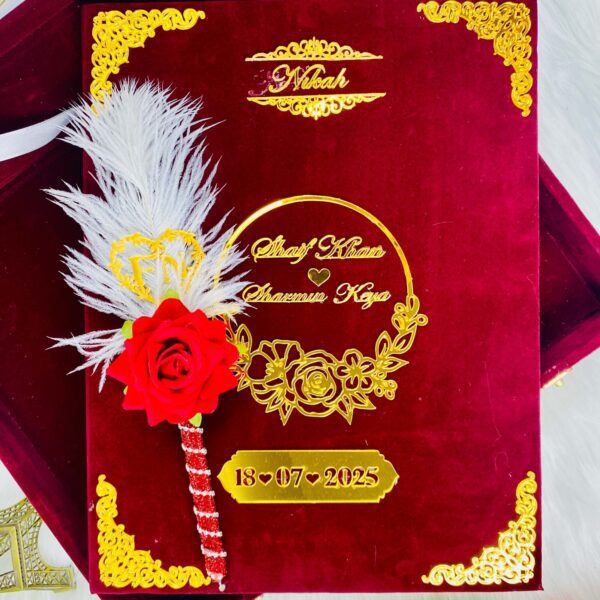 Customized Nikah Nama