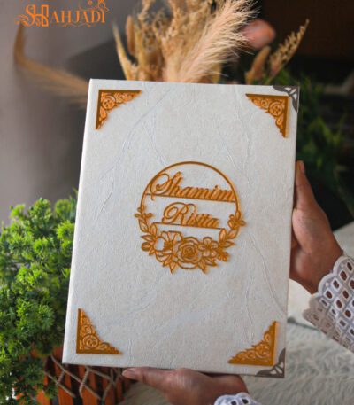 White Nikah Booklet