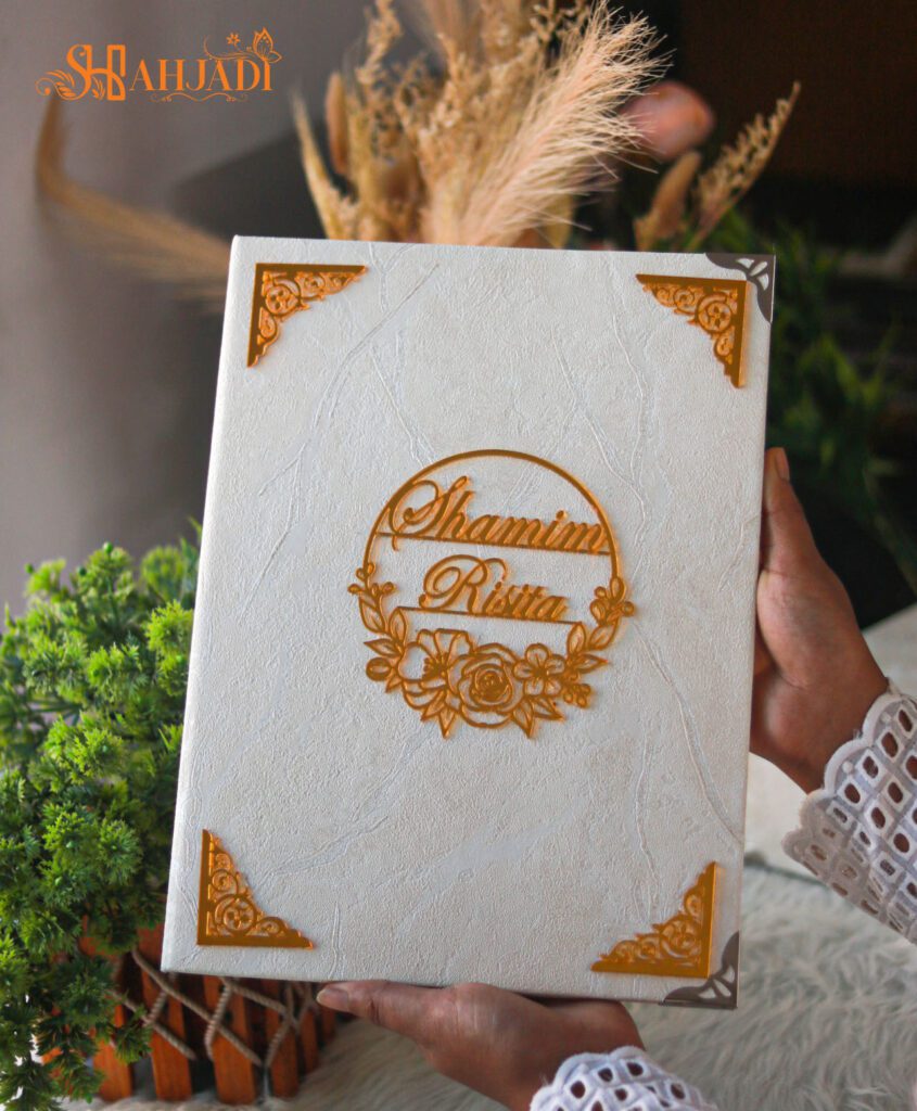 White Nikah Booklet