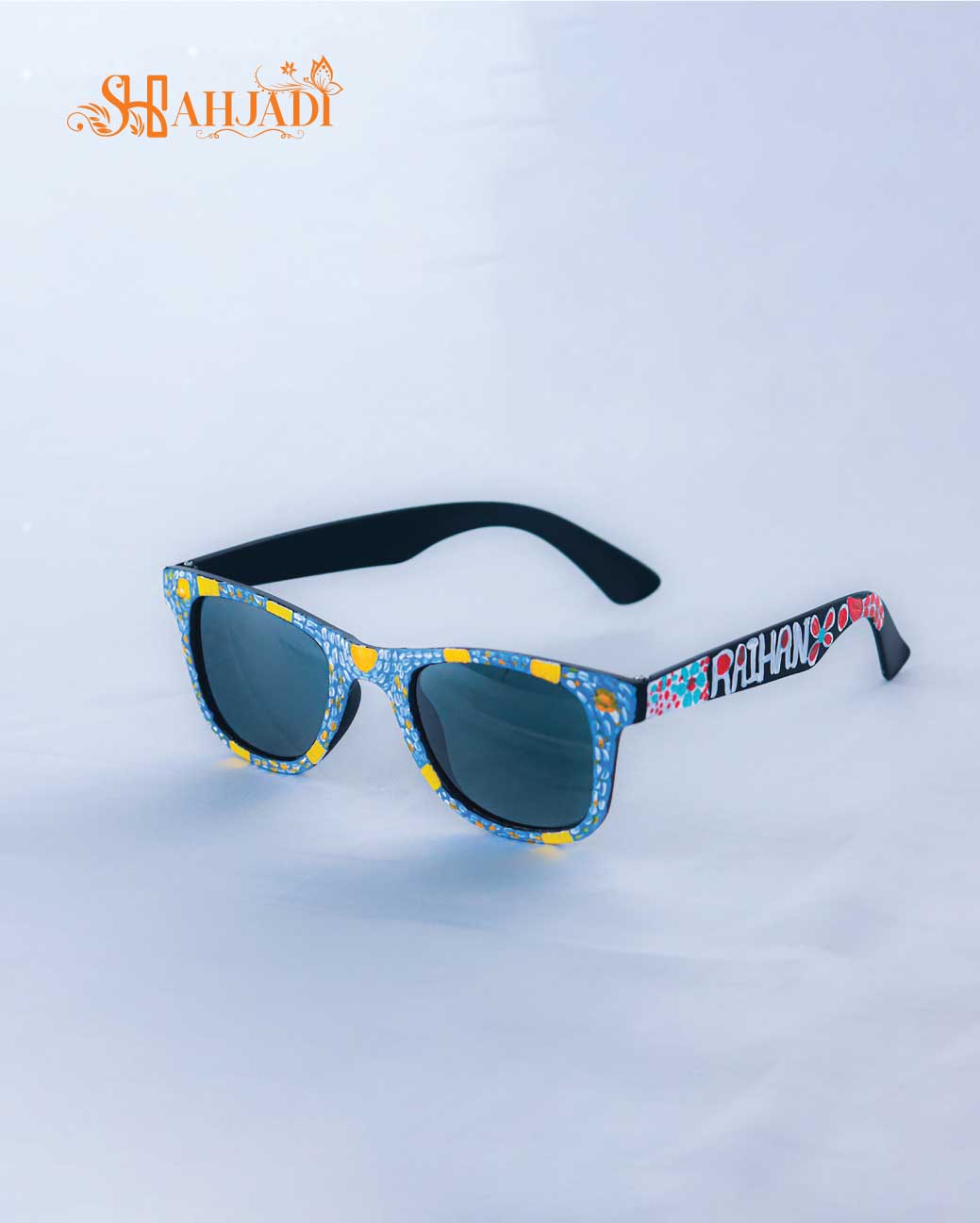 Colorful Sunglass Handmade Colorful Sunglass – Unique Wedding & Mehendi Accessories | Nikah Combo Gift - Image 1