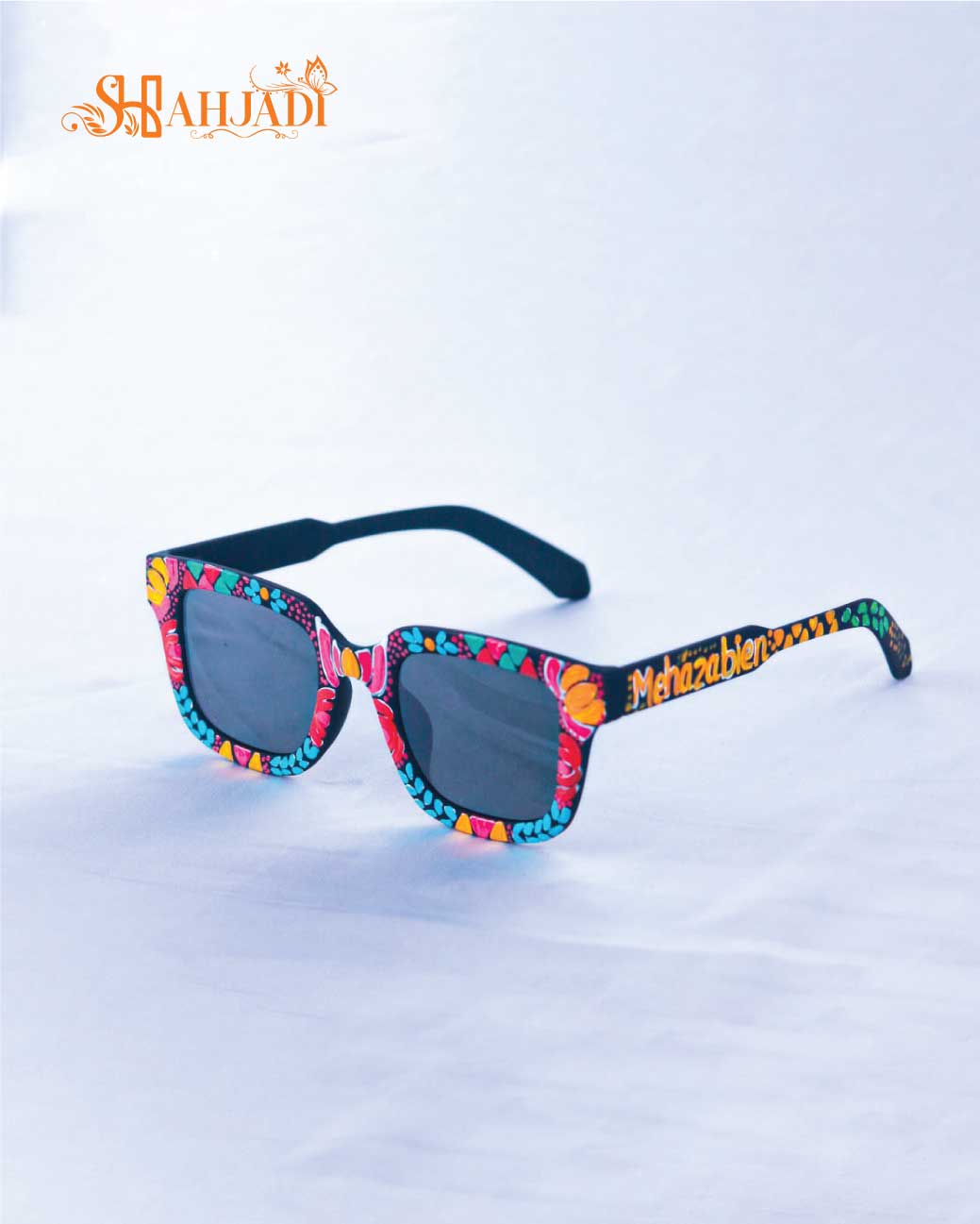 Colorful Sunglass Handmade Colorful Sunglass – Unique Wedding & Mehendi Accessories | Nikah Combo Gift - Image 1
