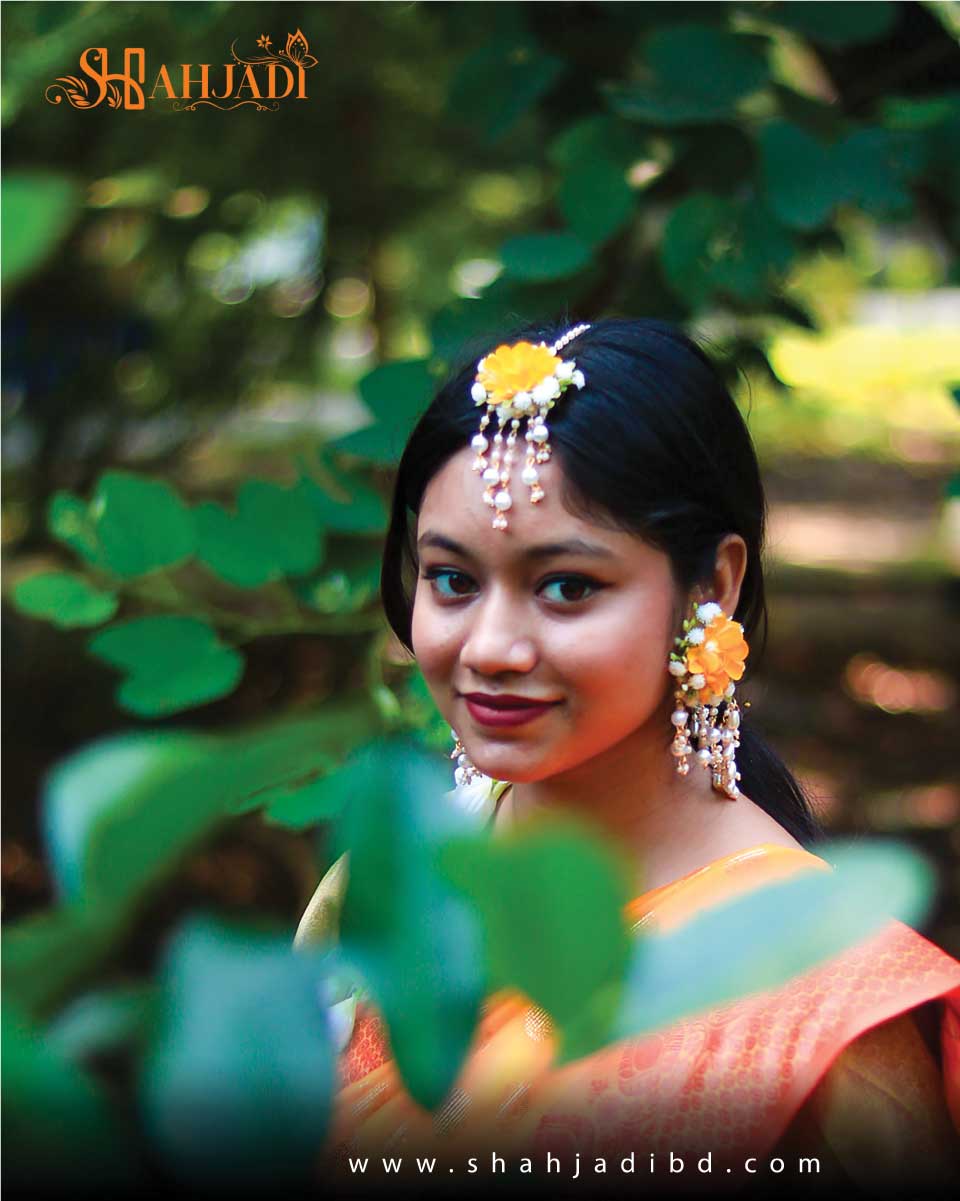 14 Exclusive Gaye Holud Jewelry Set | Traditional & Elegant Bridal Ornaments for Special Day - Image 1