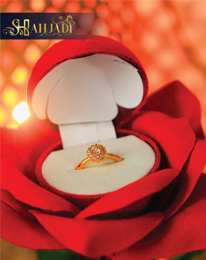 বিয়ের সকল আয়োজনের নির্ভরযোগ্য ঠিকানা ... Shahjadi BD Rose-Shape-Red-Velvet-Ring-10