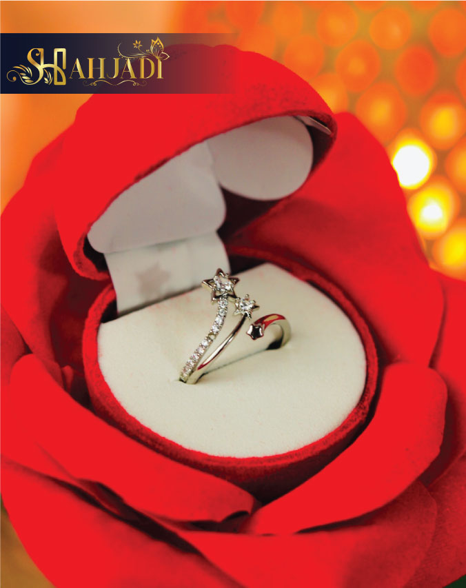 বিয়ের সকল আয়োজনের নির্ভরযোগ্য ঠিকানা ... Shahjadi BD Rose-Shape-Red-Velvet-Ring-3