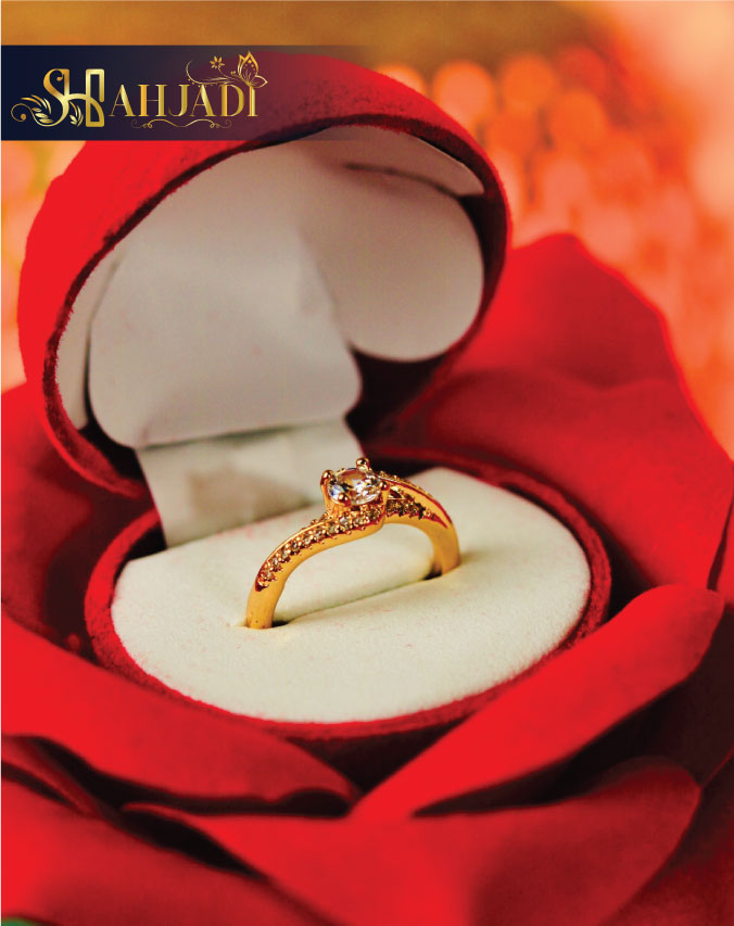 বিয়ের সকল আয়োজনের নির্ভরযোগ্য ঠিকানা ... Shahjadi BD Rose-Shape-Red-Velvet-Ring-5
