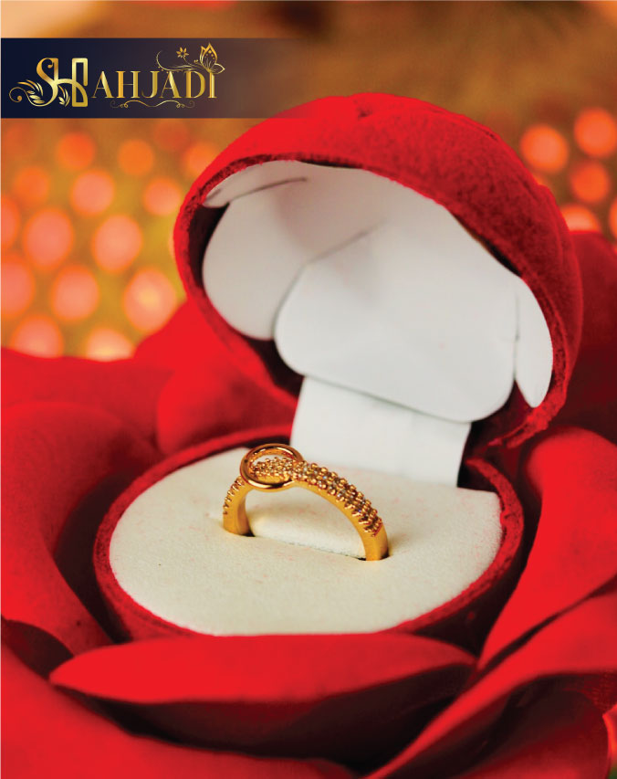 বিয়ের সকল আয়োজনের নির্ভরযোগ্য ঠিকানা ... Shahjadi BD Rose-Shape-Red-Velvet-Ring-7